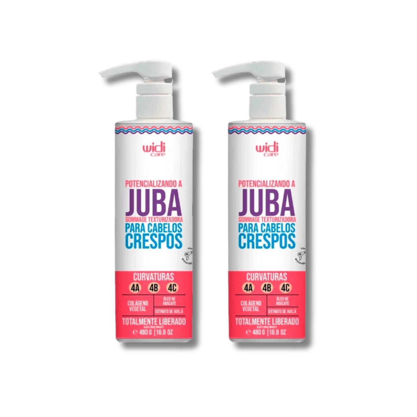 Kit Widi Care Potencializando A Juba 2 Texturizadora 480 g