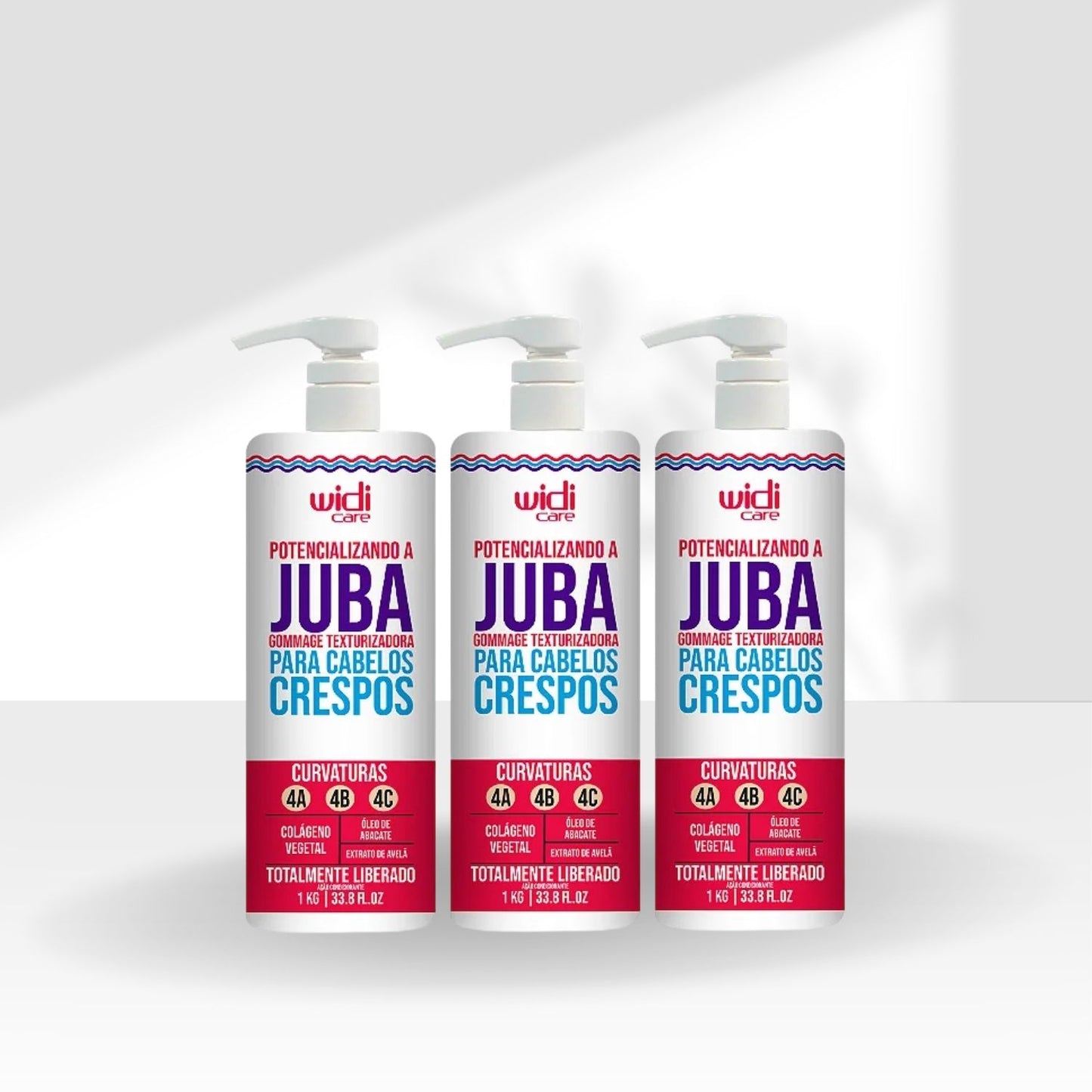 Kit Widi Care Potencializando A Juba 3 Texturizadora 480 g