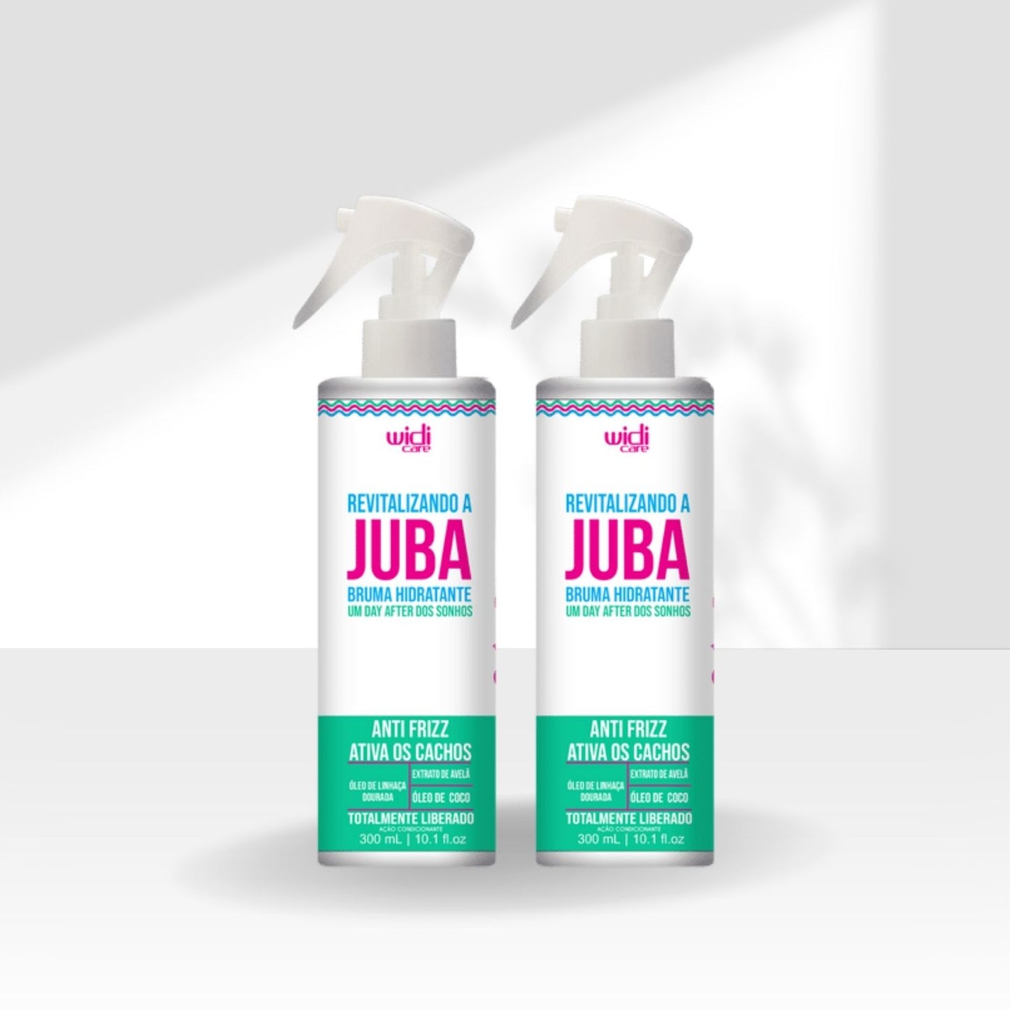 Kit Widi Care Revitalizando A Juba 2 Bruma Hidratante 300 ml