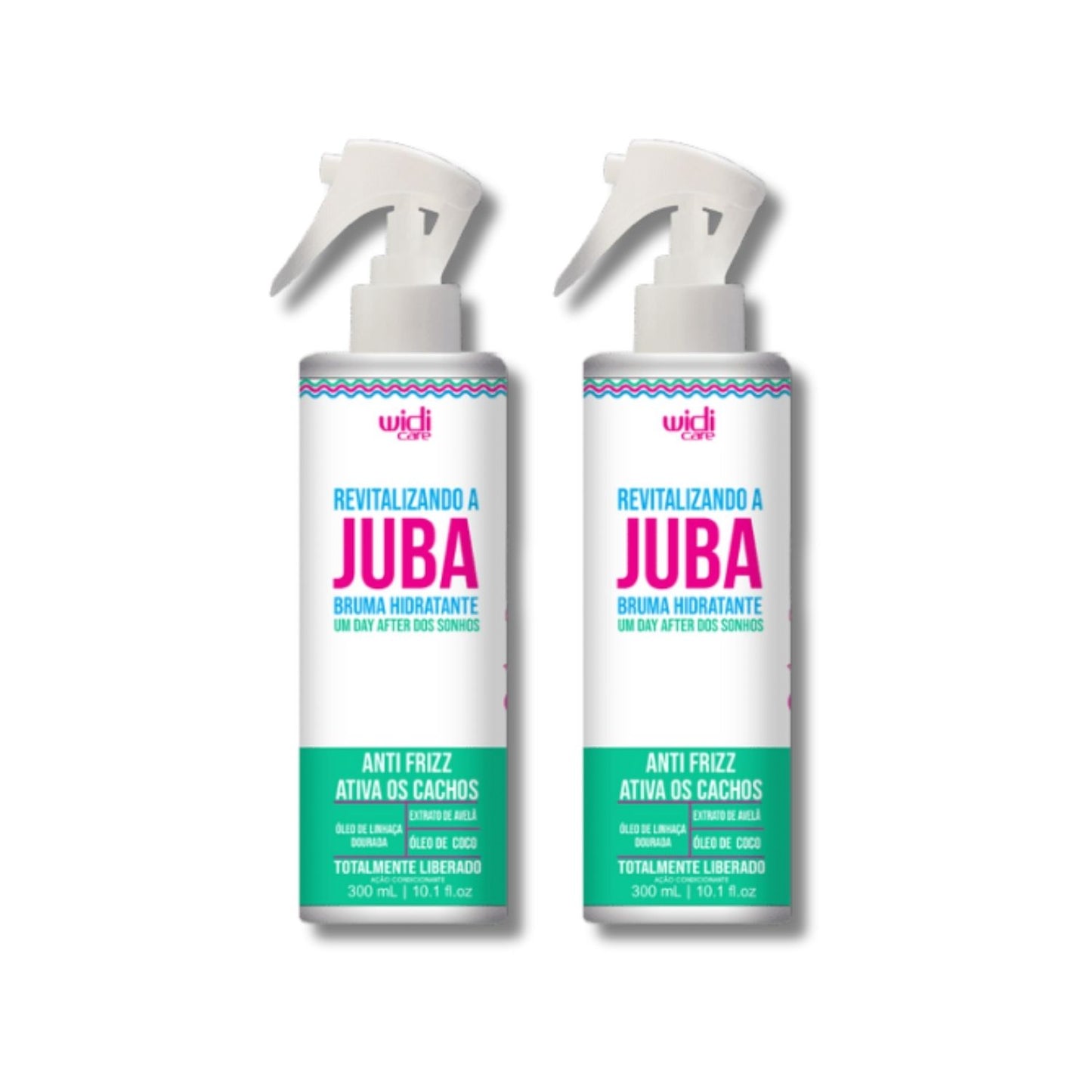 Kit Widi Care Revitalizando A Juba 2 Bruma Hidratante 300 ml