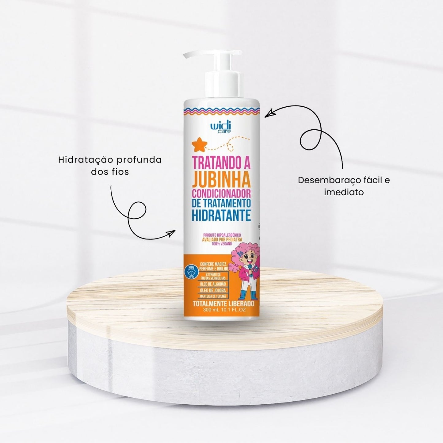 Kit Widi Care Tratando A Jubinha 2 Condicionador 300 ml