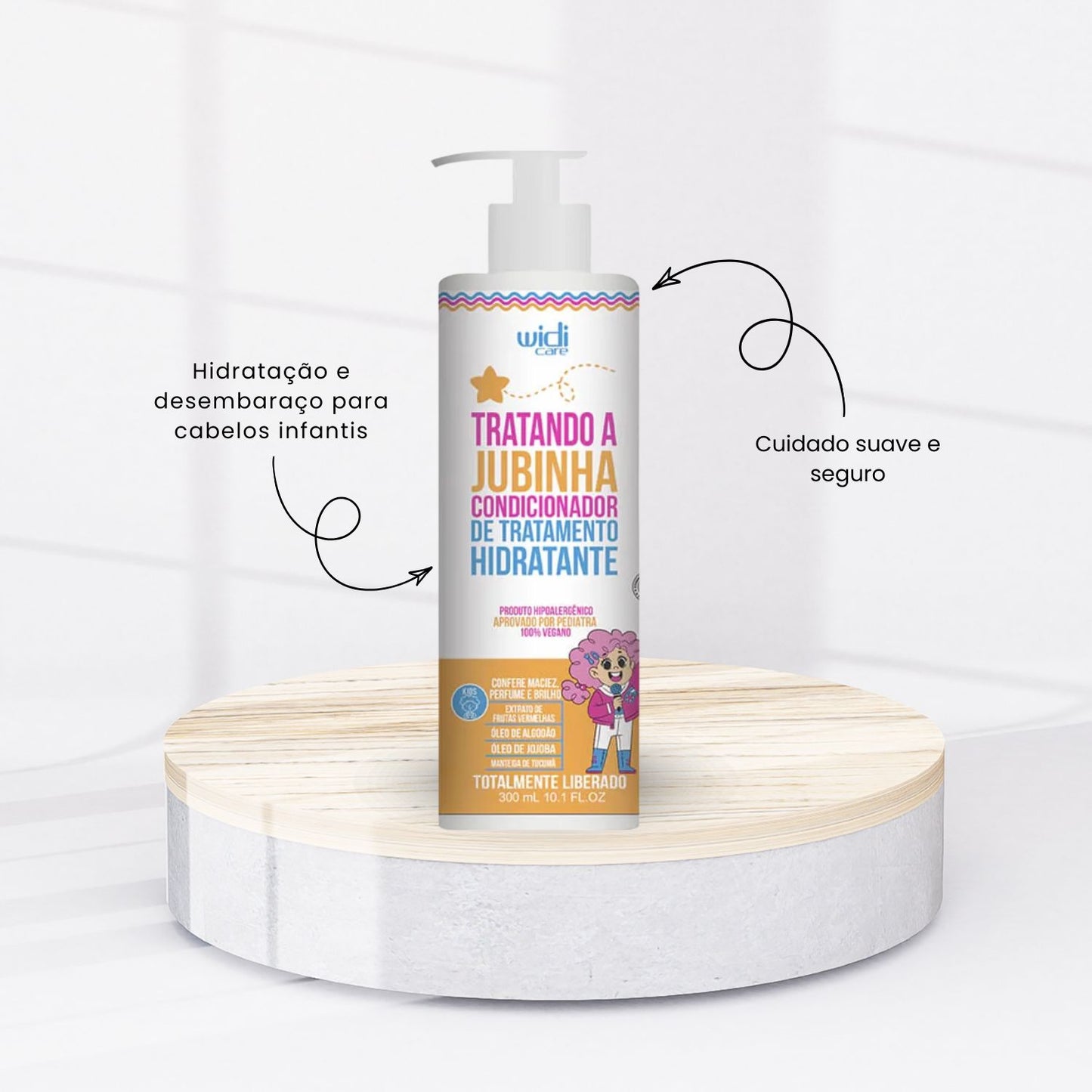 Kit Widi Care Tratando A Jubinha 3 Condicionador 300 ml