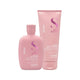 Kit Alfaparf Semi di Lino Moisture Nutritive Shampoo + Condicionador Pequeno
