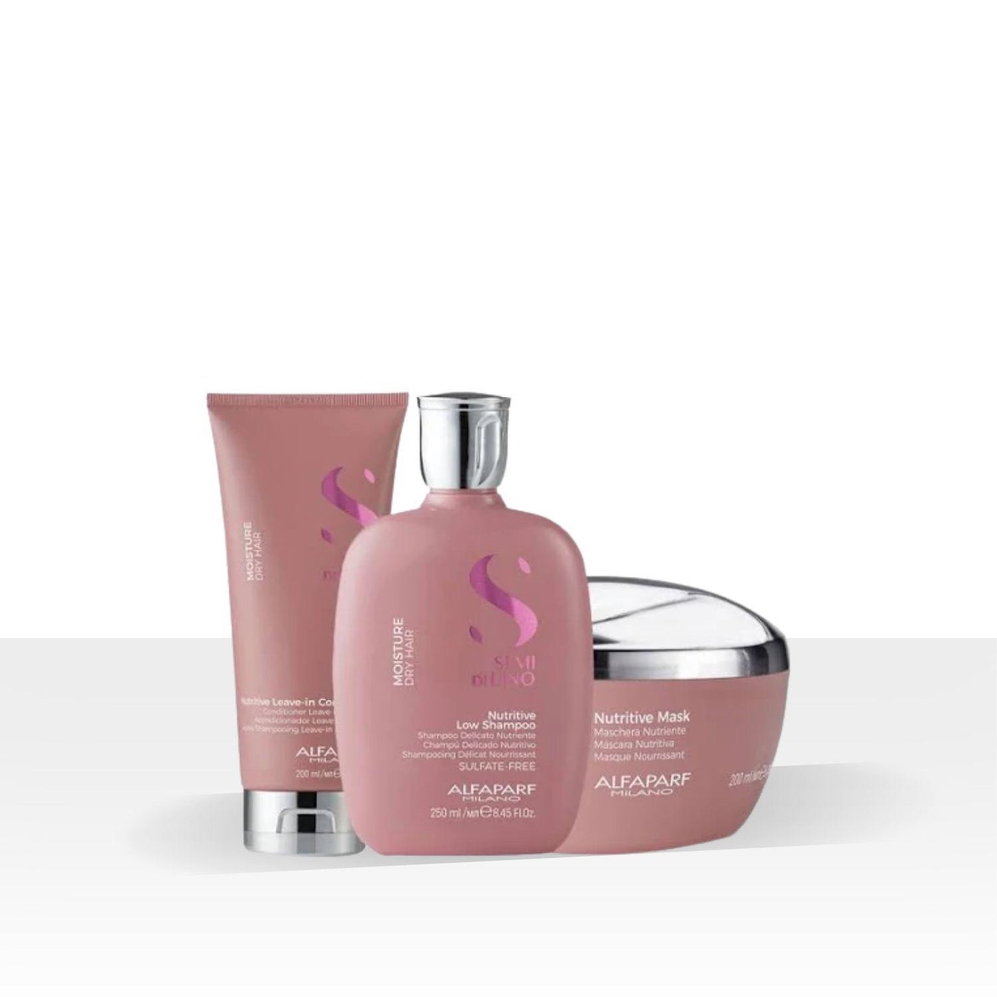 Kit Alfaparf Semi di Lino Moisture Nutritive Trio Pequeno