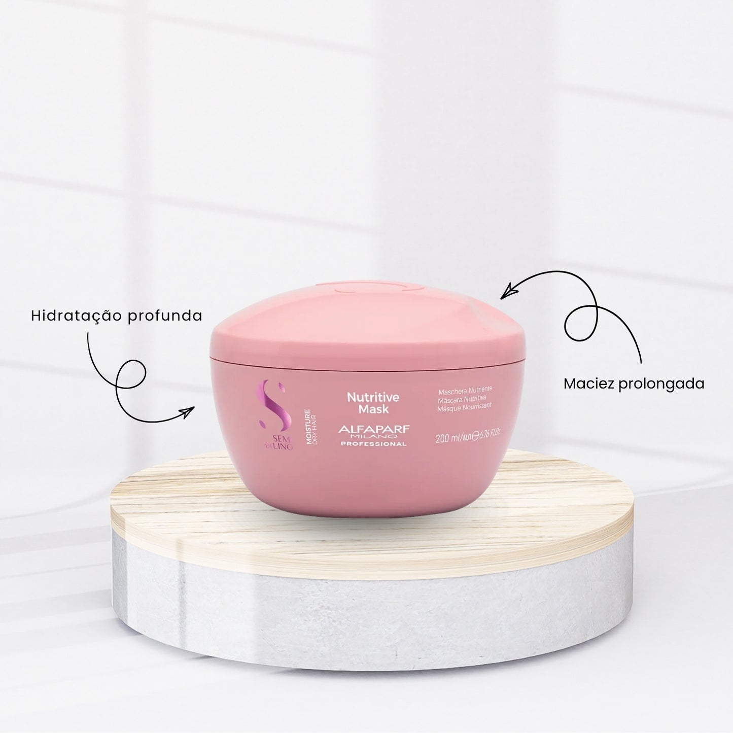 Kit Alfaparf Semi di Lino Moisture Nutritive Completo Pequeno