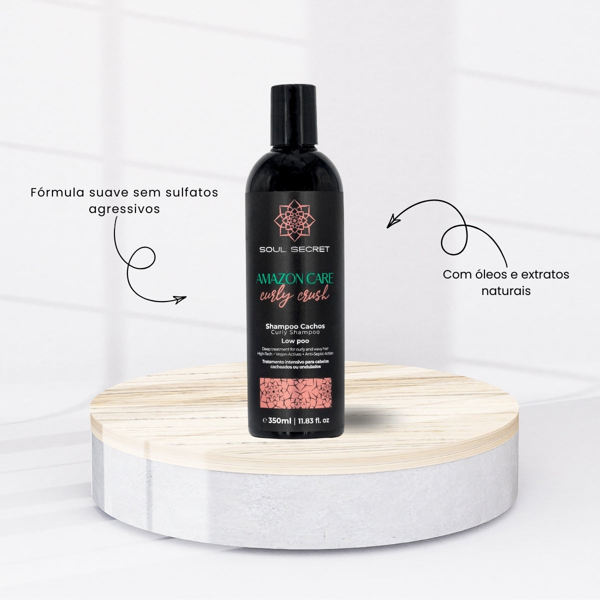 Shampoo Soul Secret Amazon Care Curly Crush 350 ml