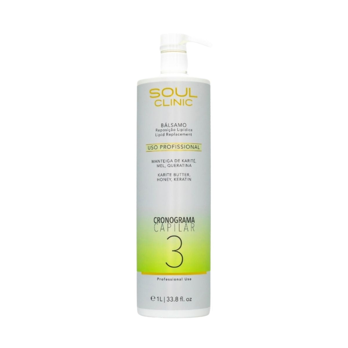 Cronograma Capilar Soul Clinic Bálsamo Uso 3 1 Litro