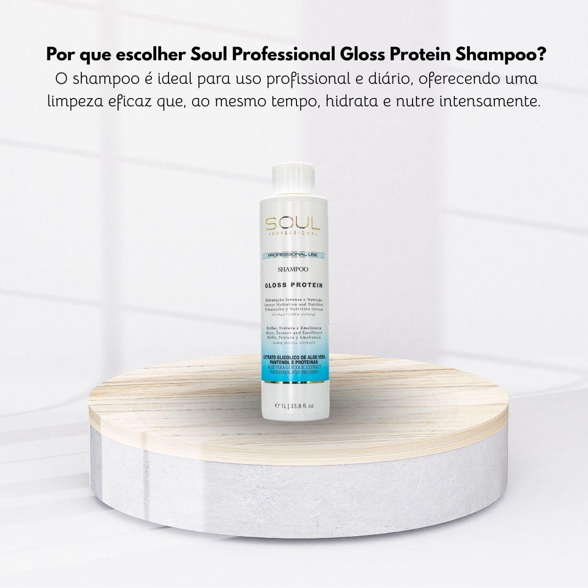 Shampoo Soul Gloss Protein Hidratação 1 Litro