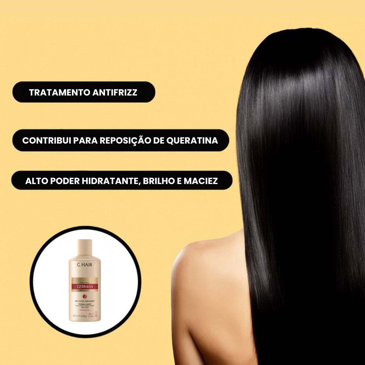 Progressiva G.Hair Original German Formula 2 Anti-Frizz 300 ml