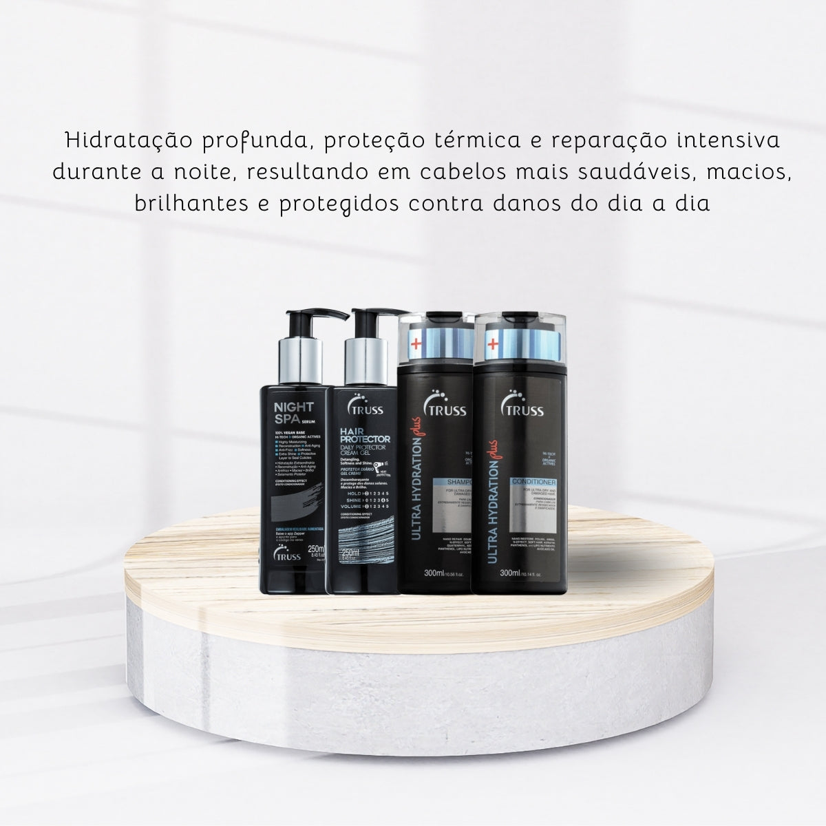 Kit Truss Ultra Hydration Plus Hair Protector Night Spa