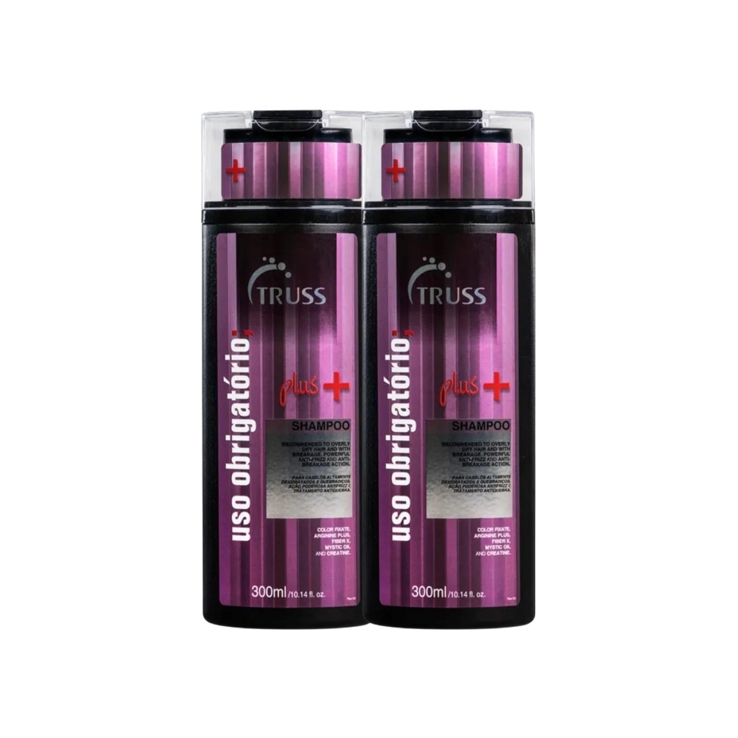 Kit Truss Uso Obrigatório 2 Shampoo Plus+ 300 ml