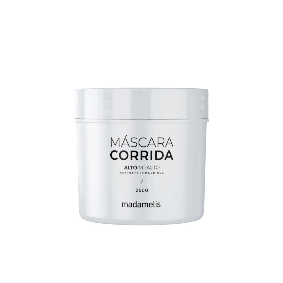 Máscara Madamelis Alto Impacto Corrida Máscara de Hidratação 250 g