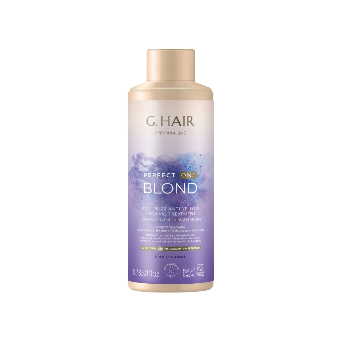 Progressiva G.Hair Premium Line Perfect One Blond Tratamento 1 Litro