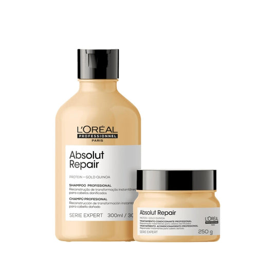 Kit Loreal Absolut Repair Shampoo e Máscara
