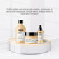 kit Loreal Absolut Repair Gold Shampoo + Máscara + Oleo