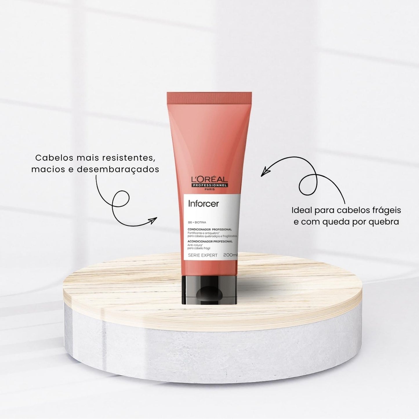 Kit Loreal Inforcer 3 Produtos