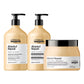 Kit Loreal Absolut Repair Gold Quinoa Shampoo 750 ml + Condicionador 750 ml + Máscara 500 g