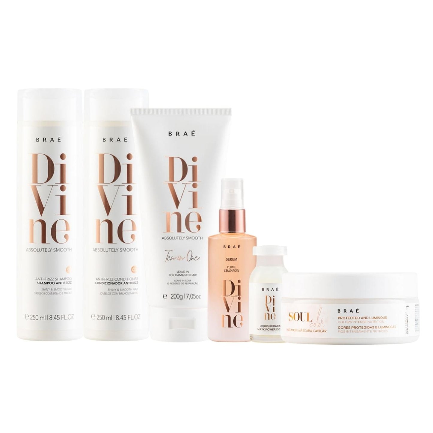 Kit Braé Divine Bond Angel Tratamento 6 Produtos