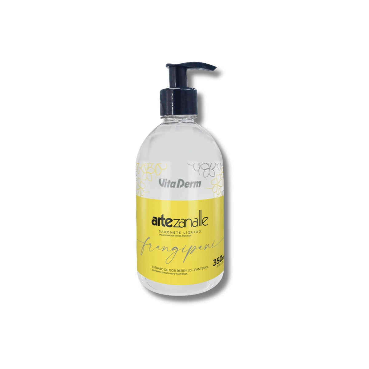 Sabonete Líquido Vita Derm Frangipani Hidratação Suave 350ml