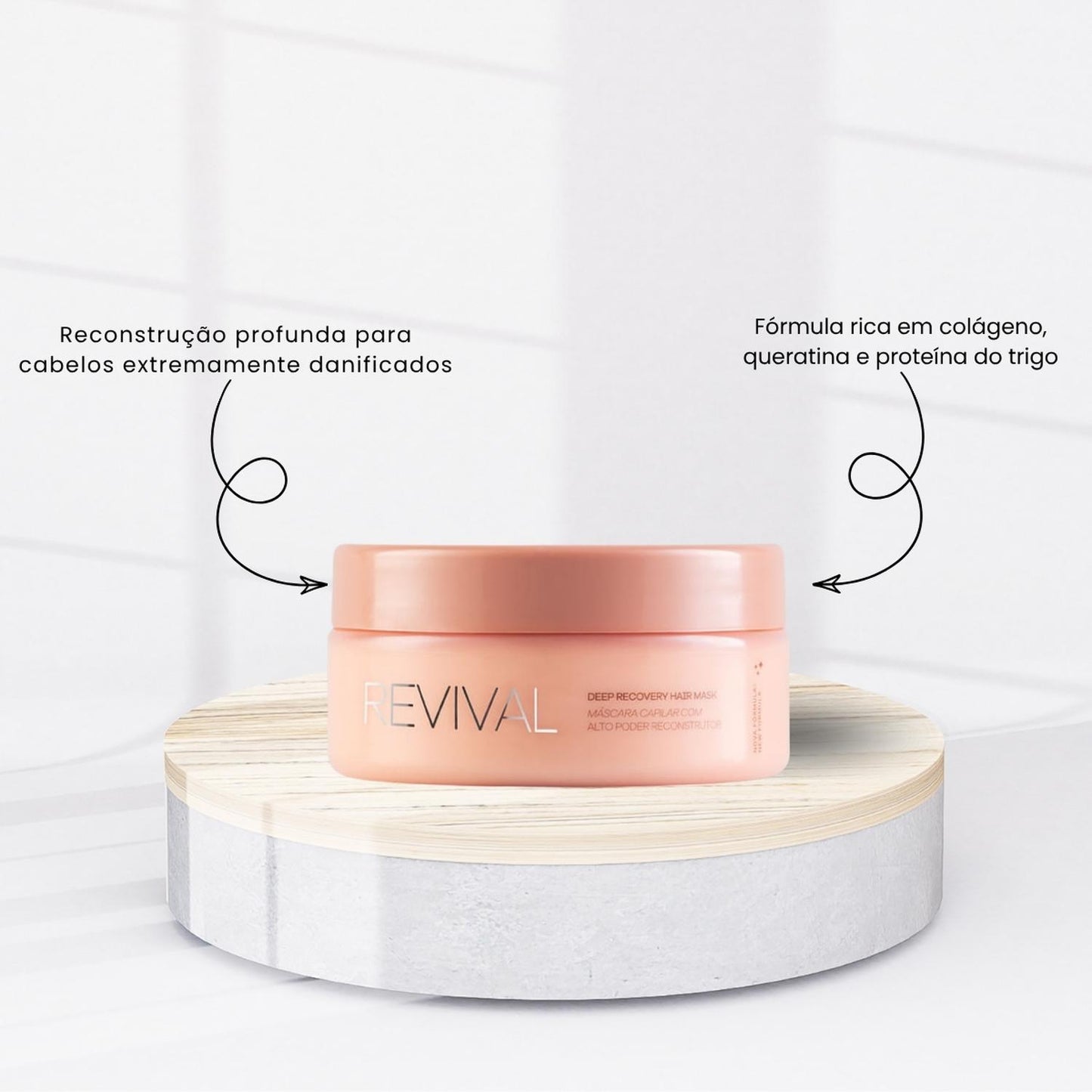 Kit Braé Máscaras Cronograma Capilar 3x200 g