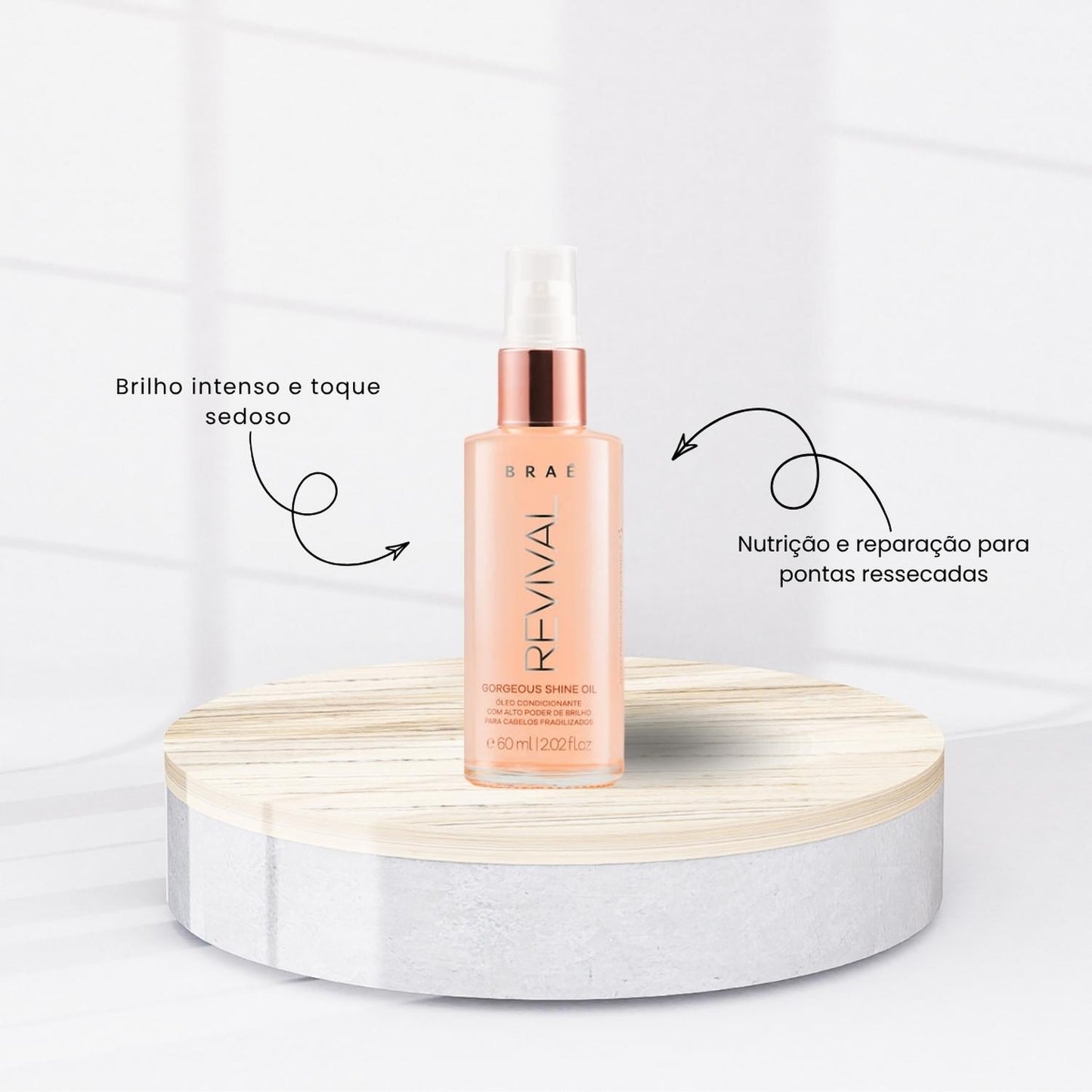 Kit Braé Tratamento Capilar Home Care 5 Produtos