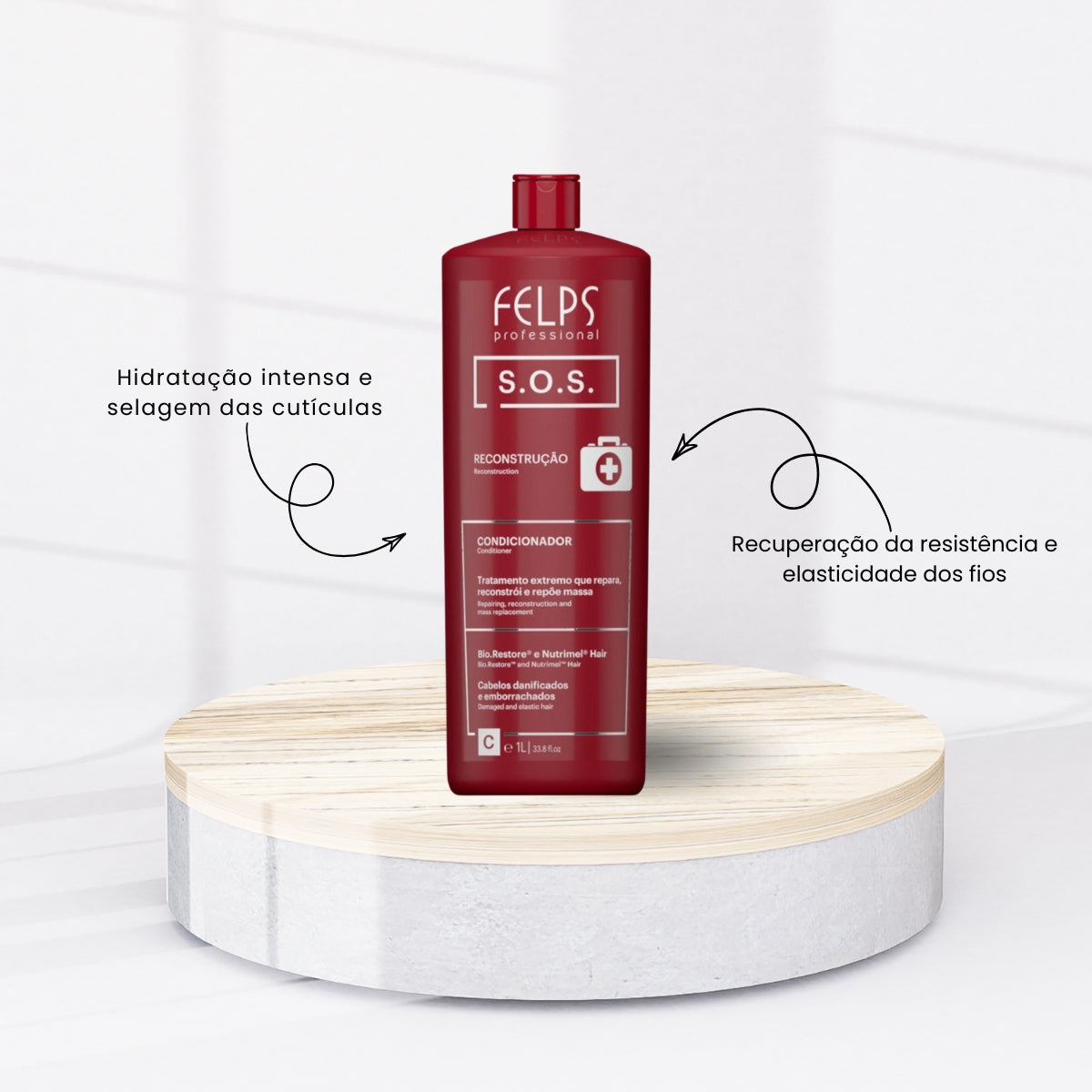 Condicionador Felps S.O.S Reconstrução 1 Litro