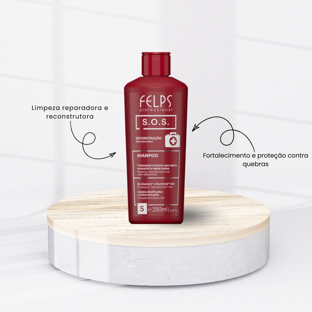 Shampoo Felps S.O.S Reconstrução 250 ml