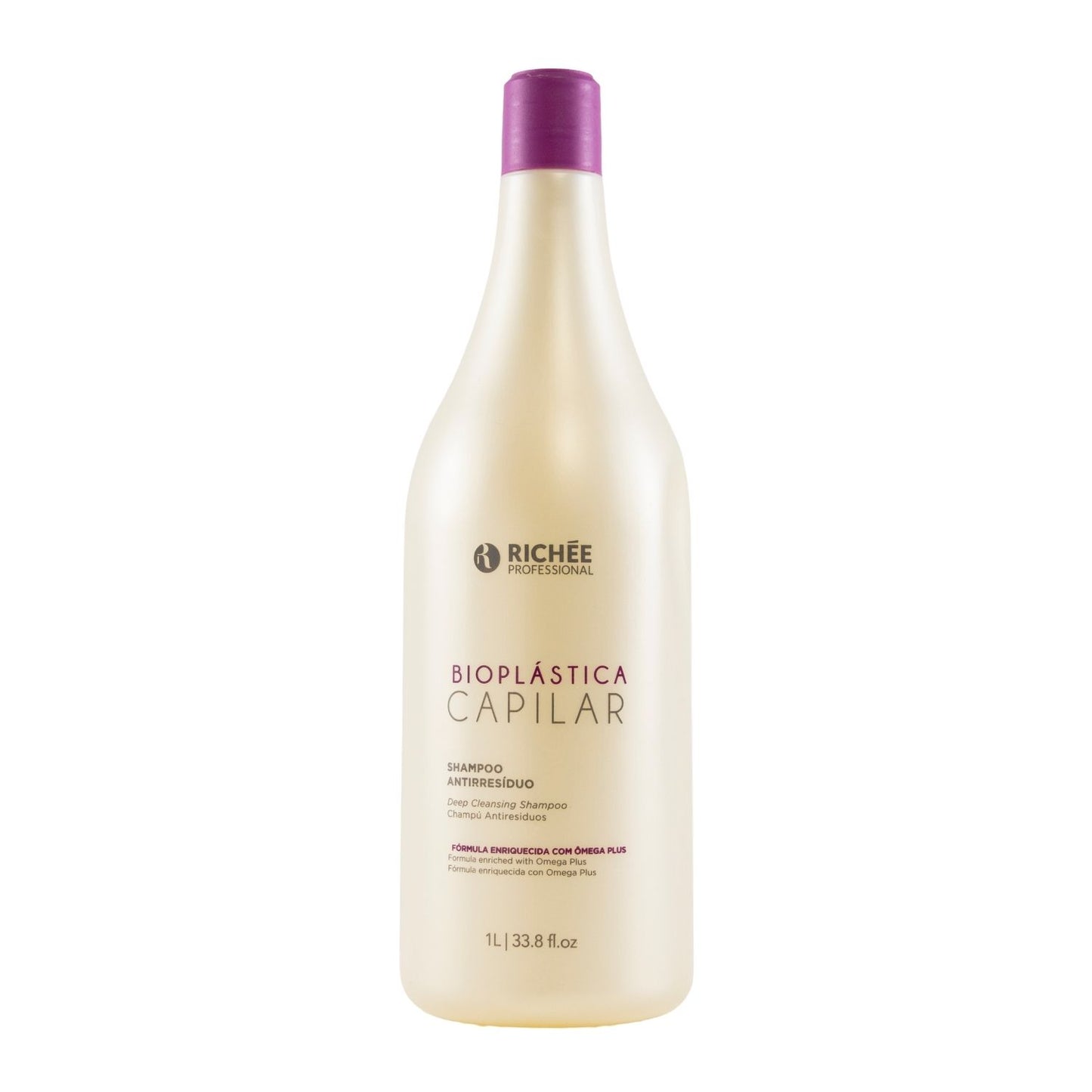 Shampoo Antirresiduo Richée Bioplástica Alinhamento 1000 ml