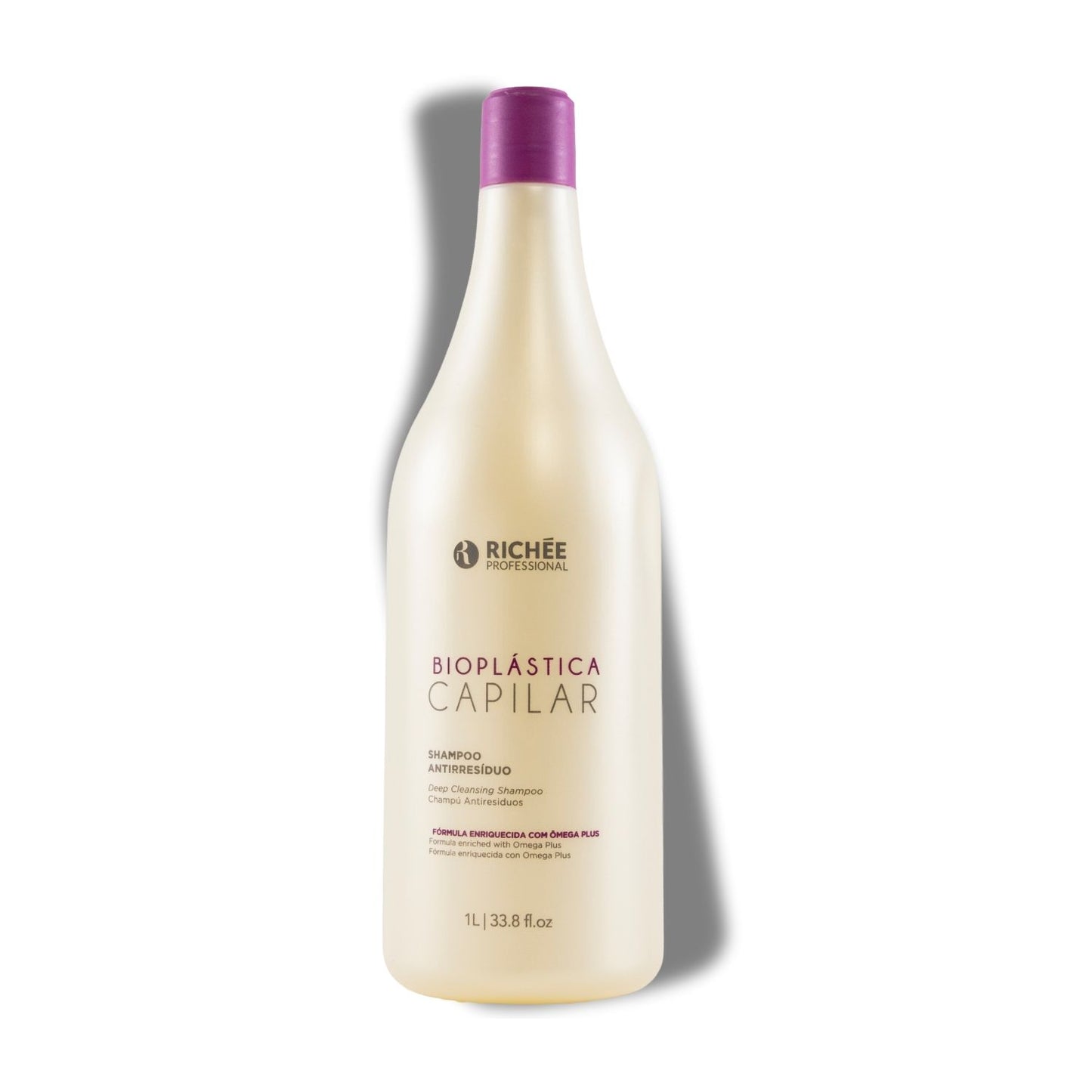 Shampoo Antirresiduo Richée Bioplástica Alinhamento 1000 ml