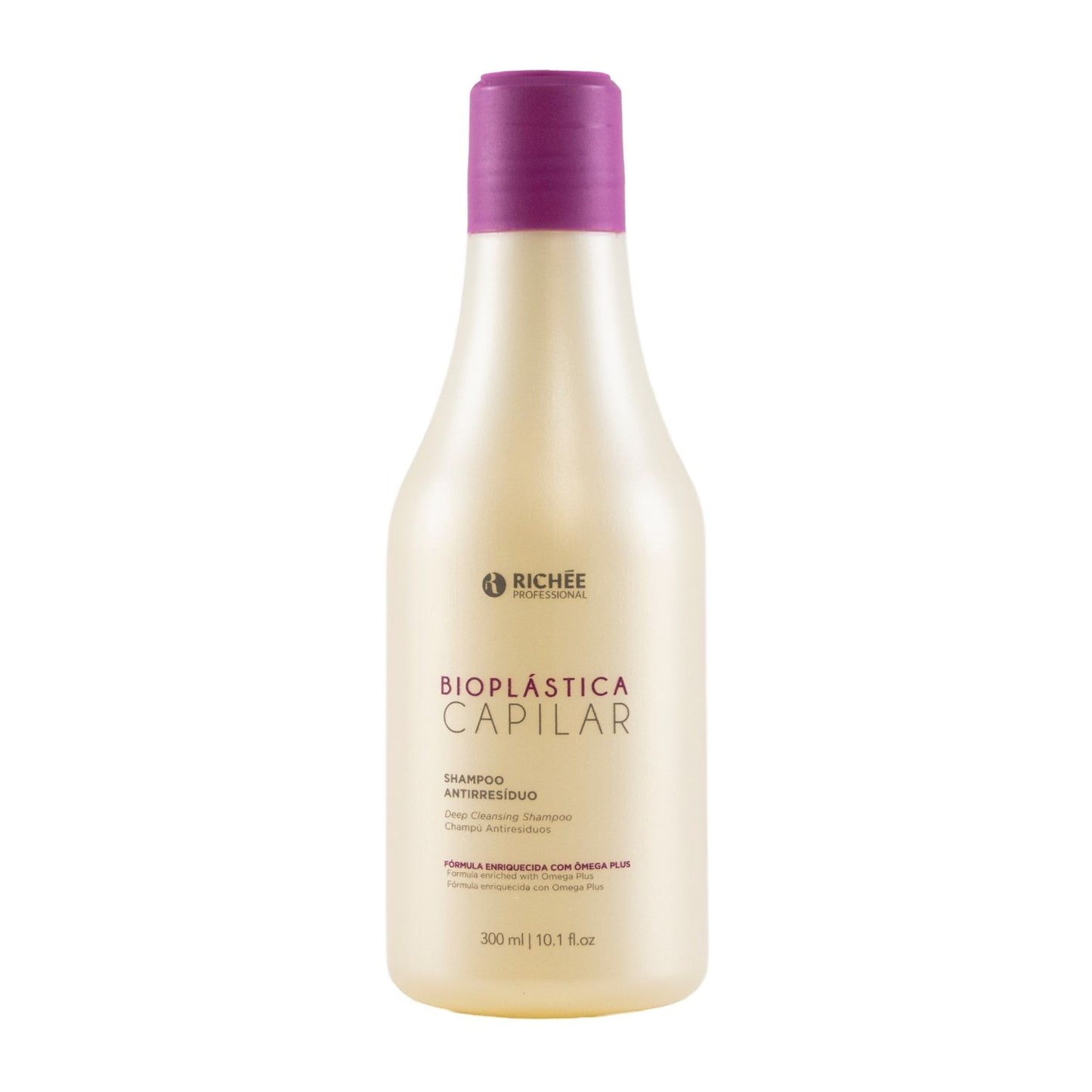 Shampoo Antirresiduo Richée Bioplástica Alinhamento 300 ml