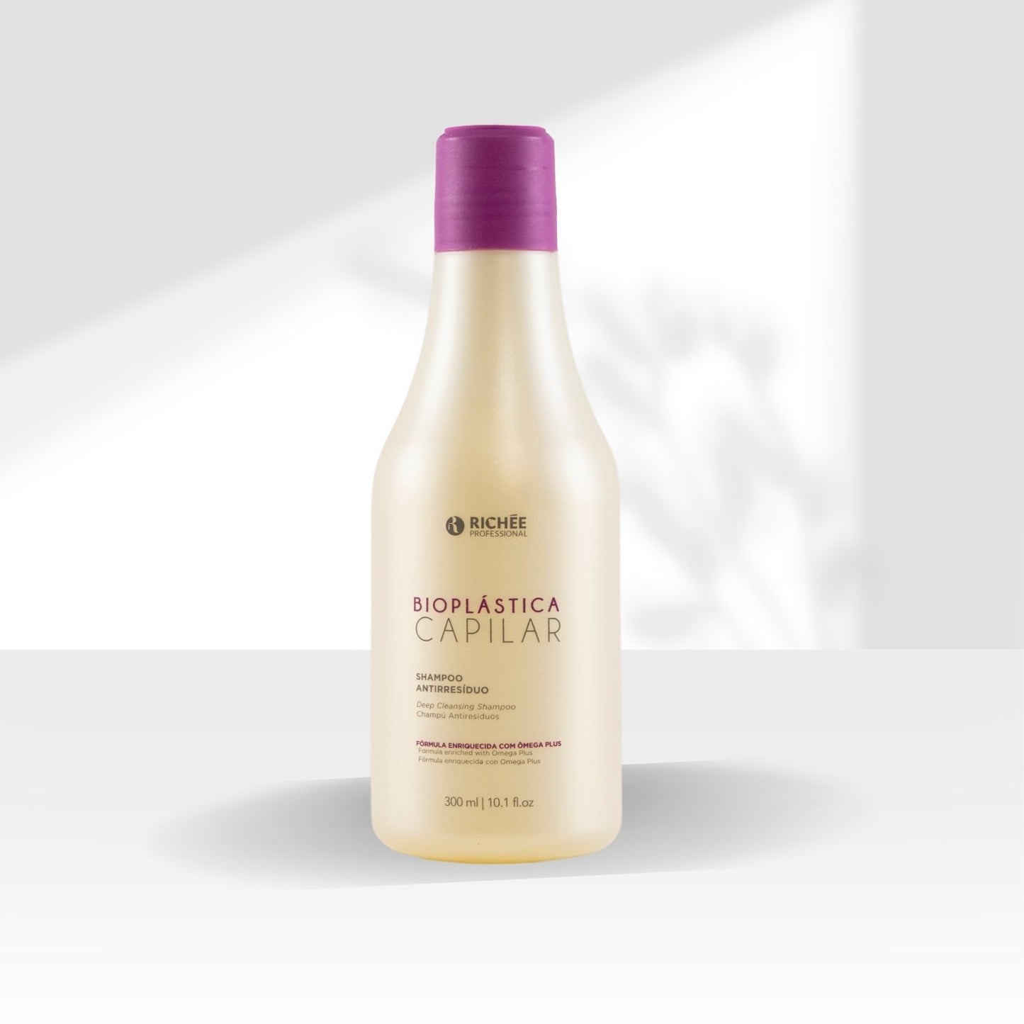 Shampoo Antirresiduo Richée Bioplástica Alinhamento 300 ml