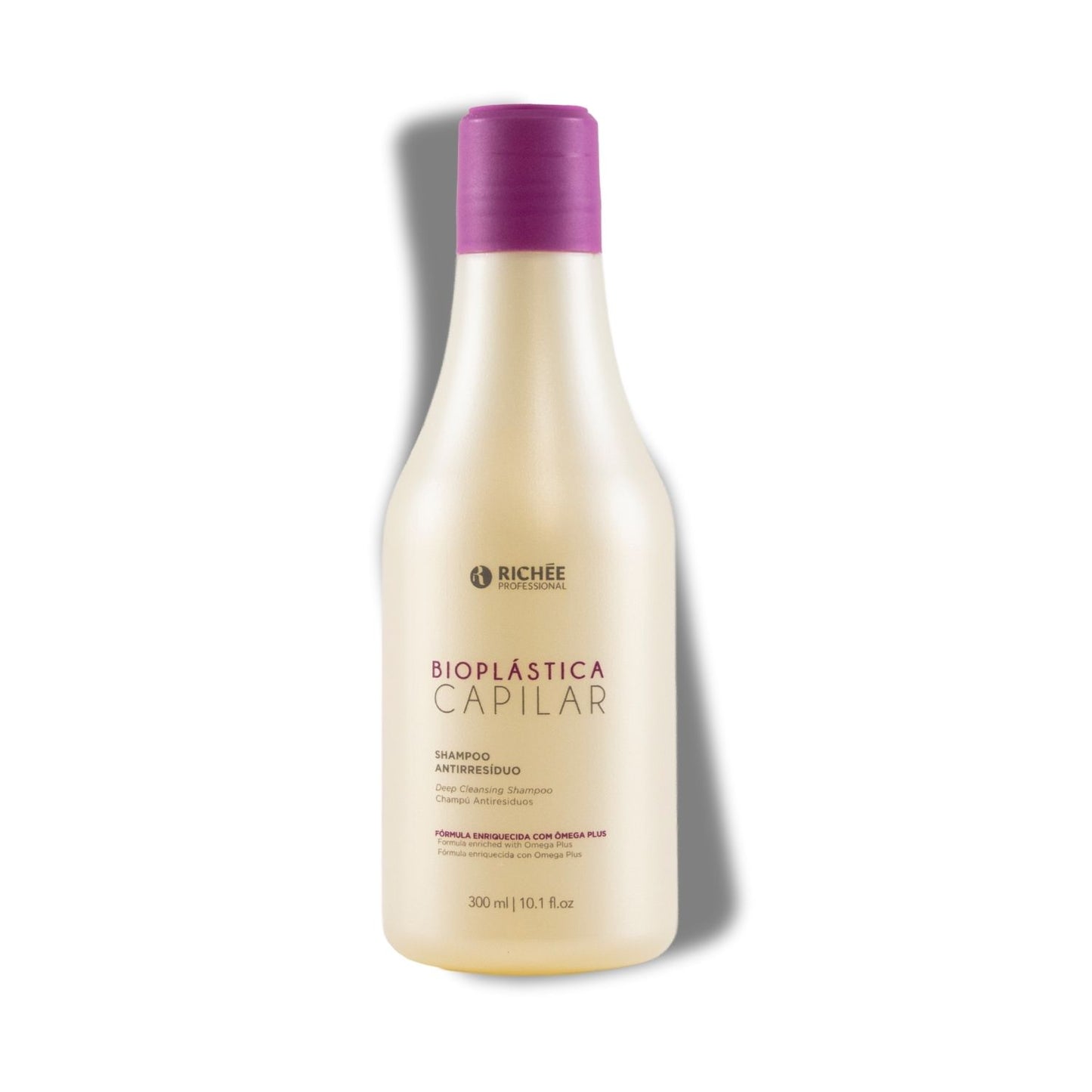 Shampoo Antirresiduo Richée Bioplástica Alinhamento 300 ml