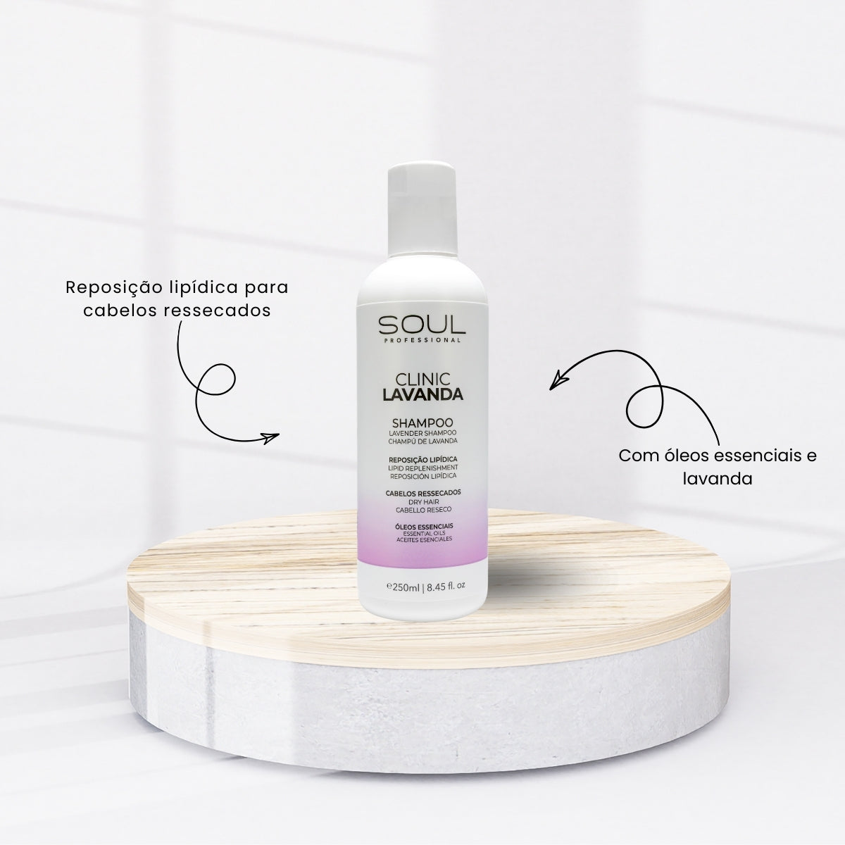 Shampoo Soul Clinic Lavanda 250 ml