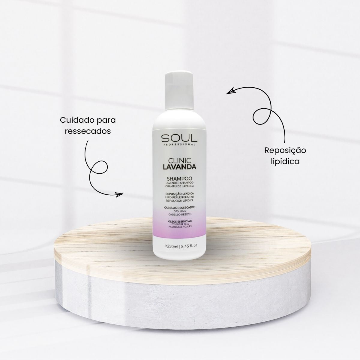 Shampoo Soul Clinic Lavanda 250 ml