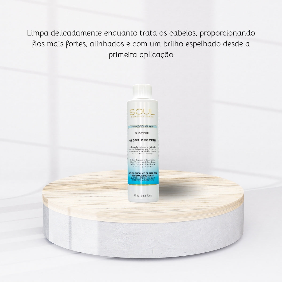 Shampoo Soul Gloss Protein Hidratação 1 Litro