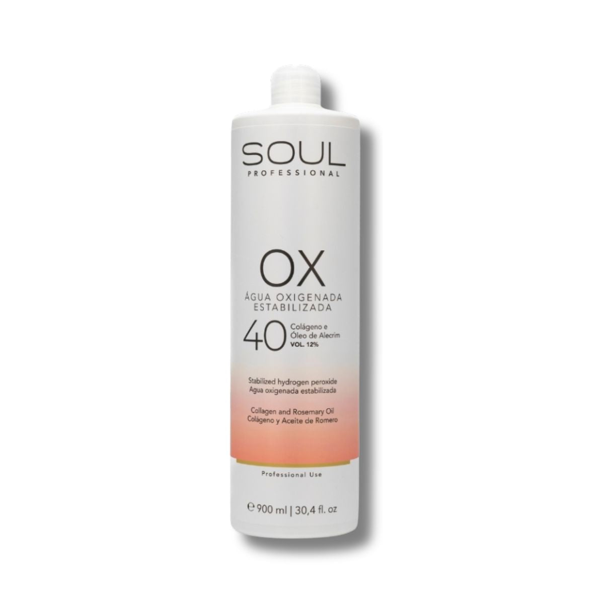 Agua Oxigenada Soul OX Vol 40 900 ml