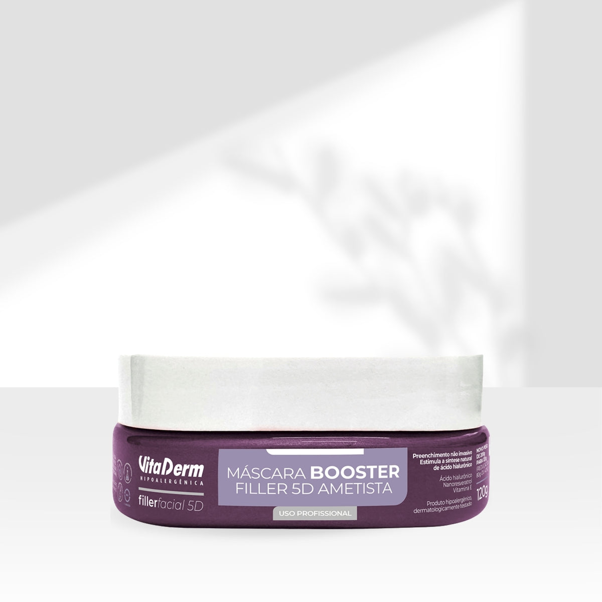 Máscara Vita Derm Ametista Filler 5D Booster 120 g