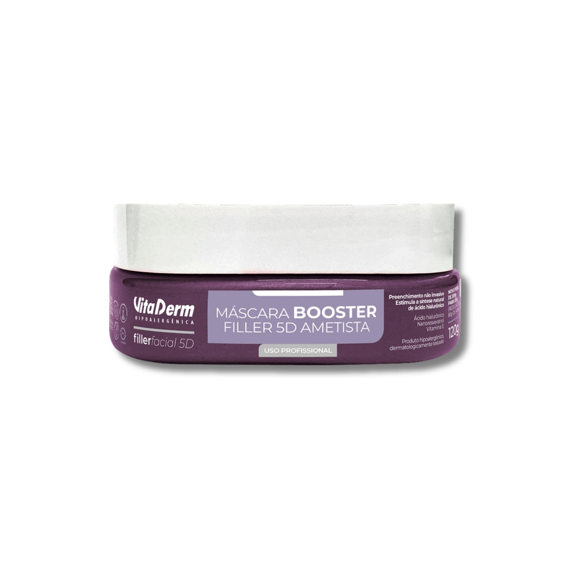 Máscara Vita Derm Ametista Filler 5D Booster 120 g