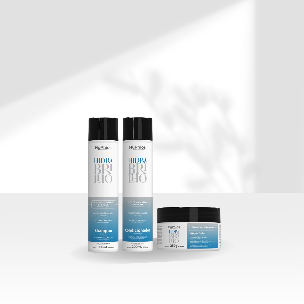 Kit MyPhios Hidra Brilho Completo Hidratação Capilar