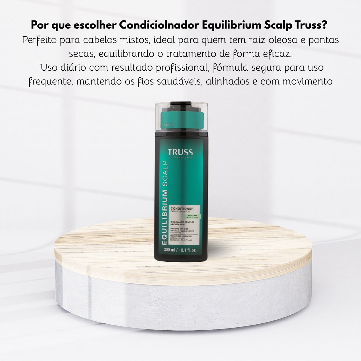 Condicionador Truss Equilibrium Scalp Uso Diário 300 ml