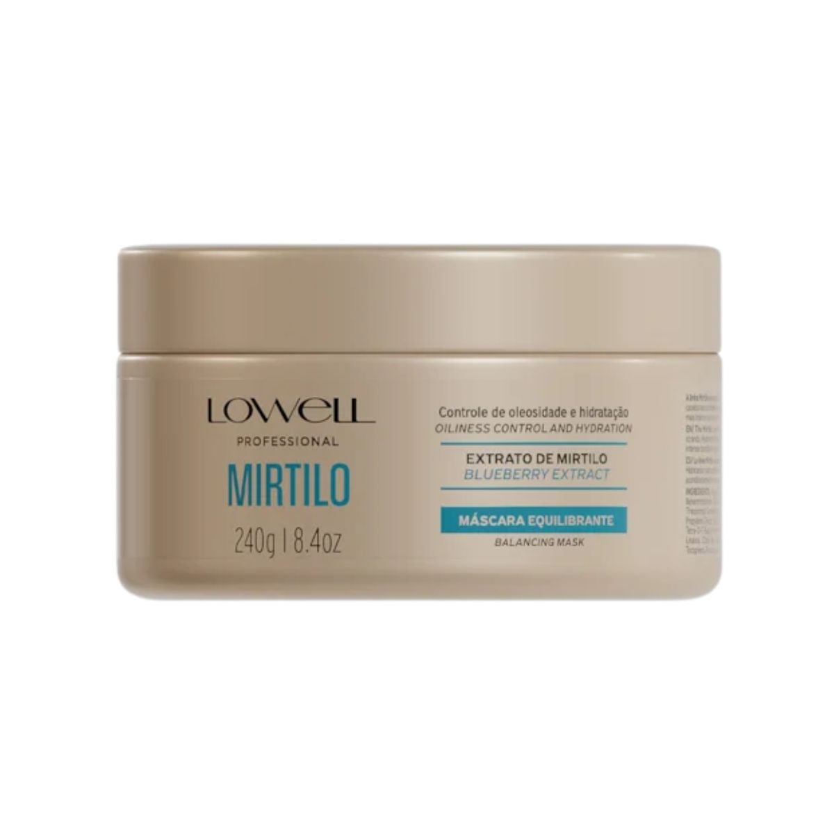 Máscara Lowell Mirtilo Equilibrante 240 ml