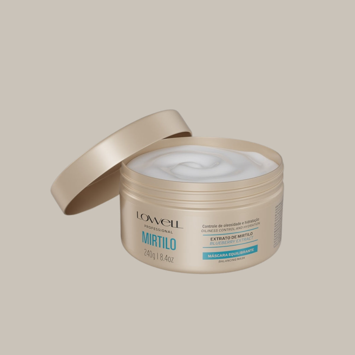 Máscara Lowell Mirtilo Equilibrante 240 ml