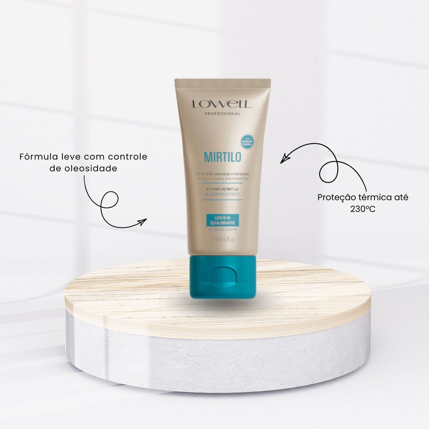 Leave-in Lowell Mirtilo Equilibrante 180 ml