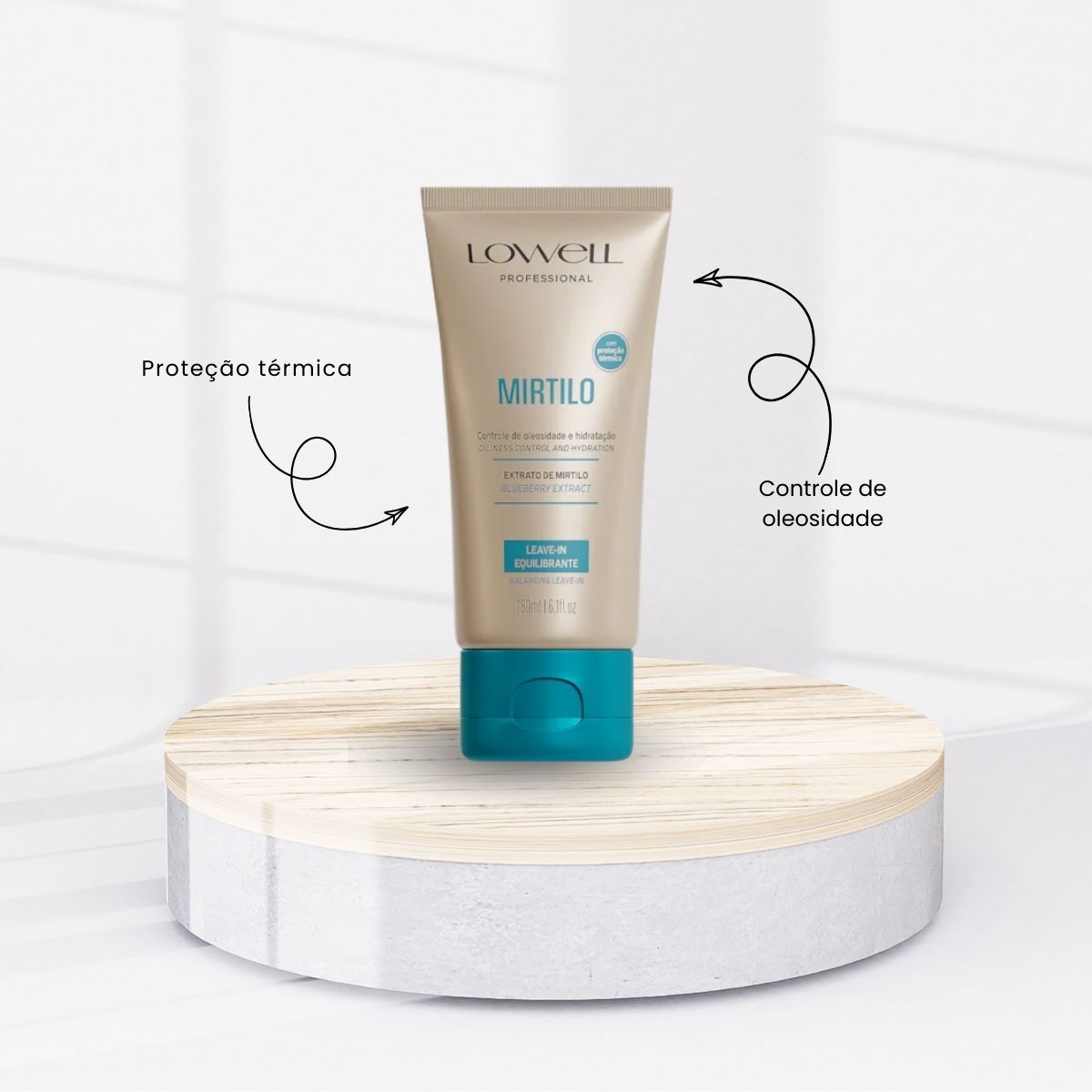 Leave-in Lowell Mirtilo Equilibrante 180 ml