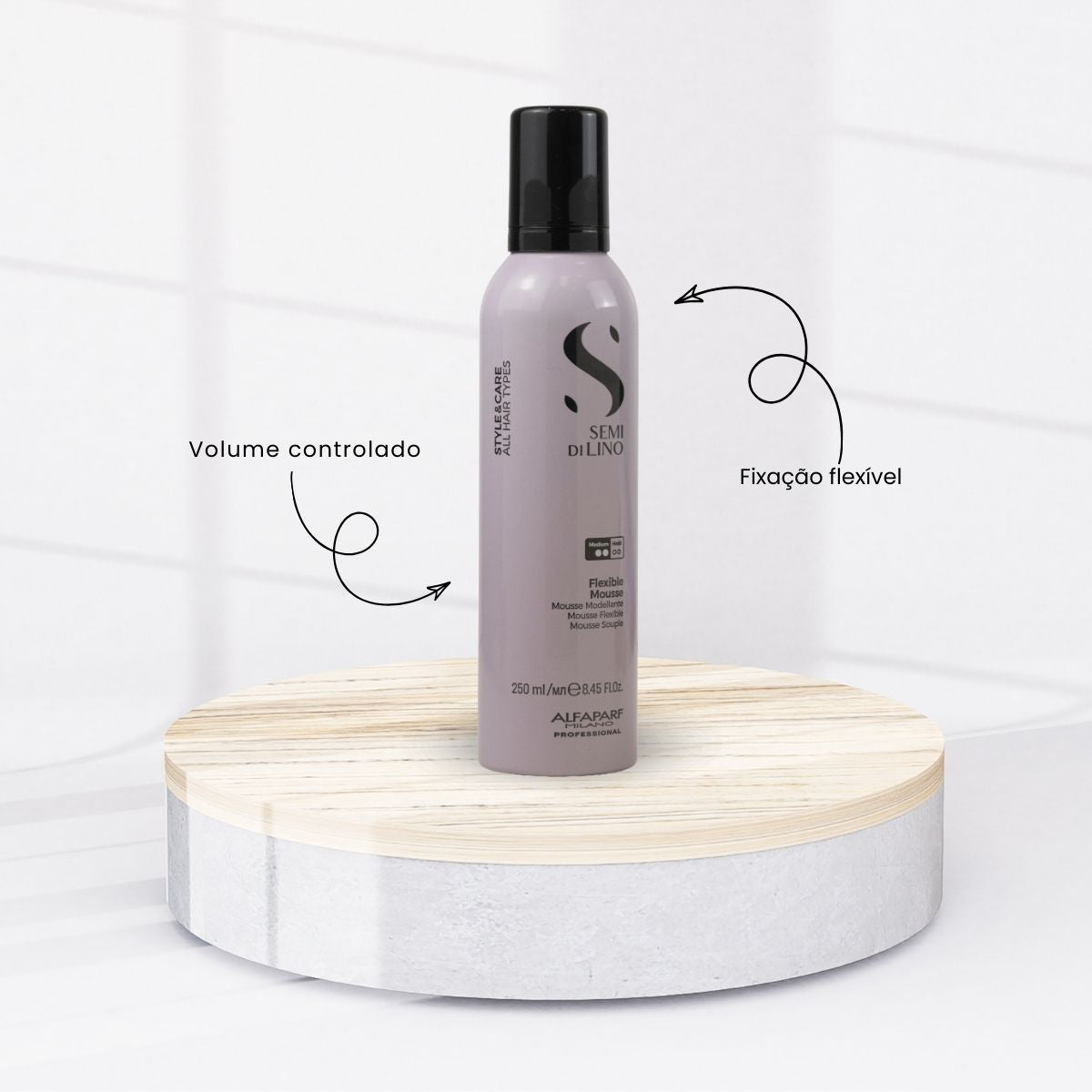 Alfaparf Semi Di Lino Style&Care Flexible Mousse 250 ml