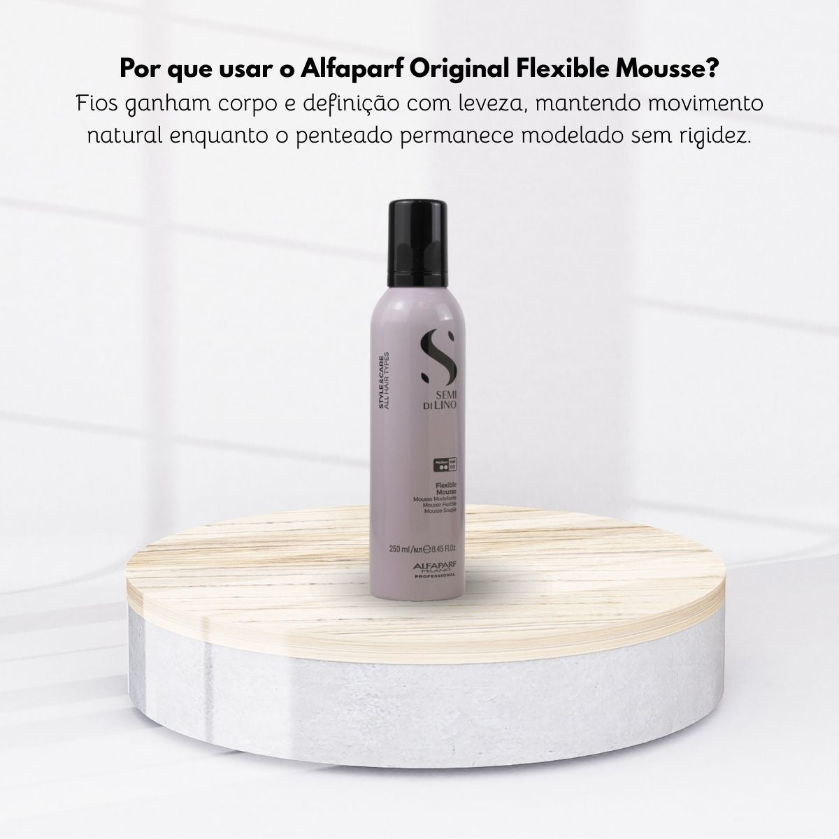 Alfaparf Semi Di Lino Style&Care Flexible Mousse 250 ml