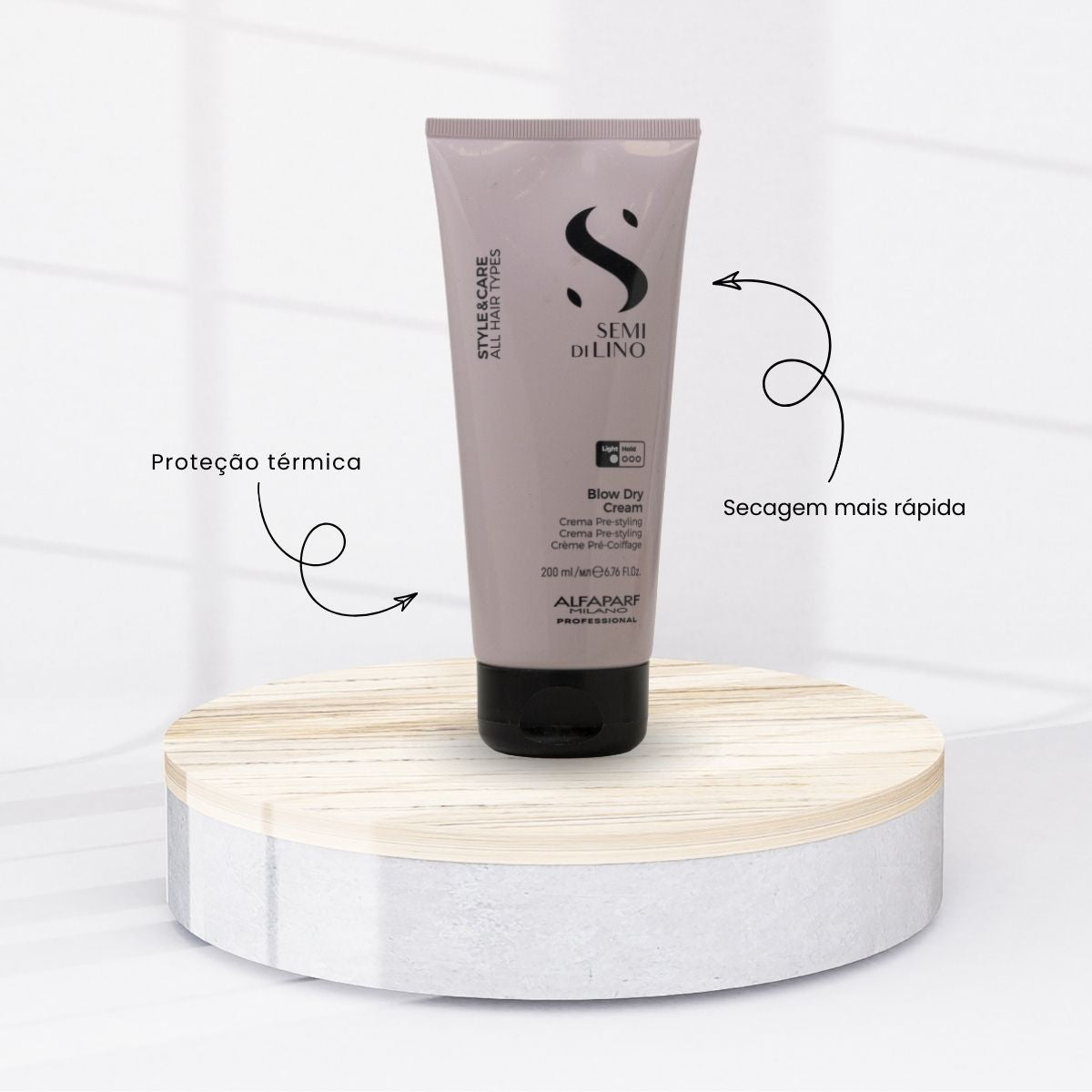 Alfaparf Semi Di Lino Style&Care Blow Dry Cream 200 ml