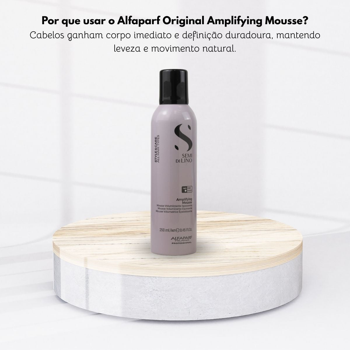 Alfaparf Semi Di Lino Style&Care Amplifying Mousse 250 ml