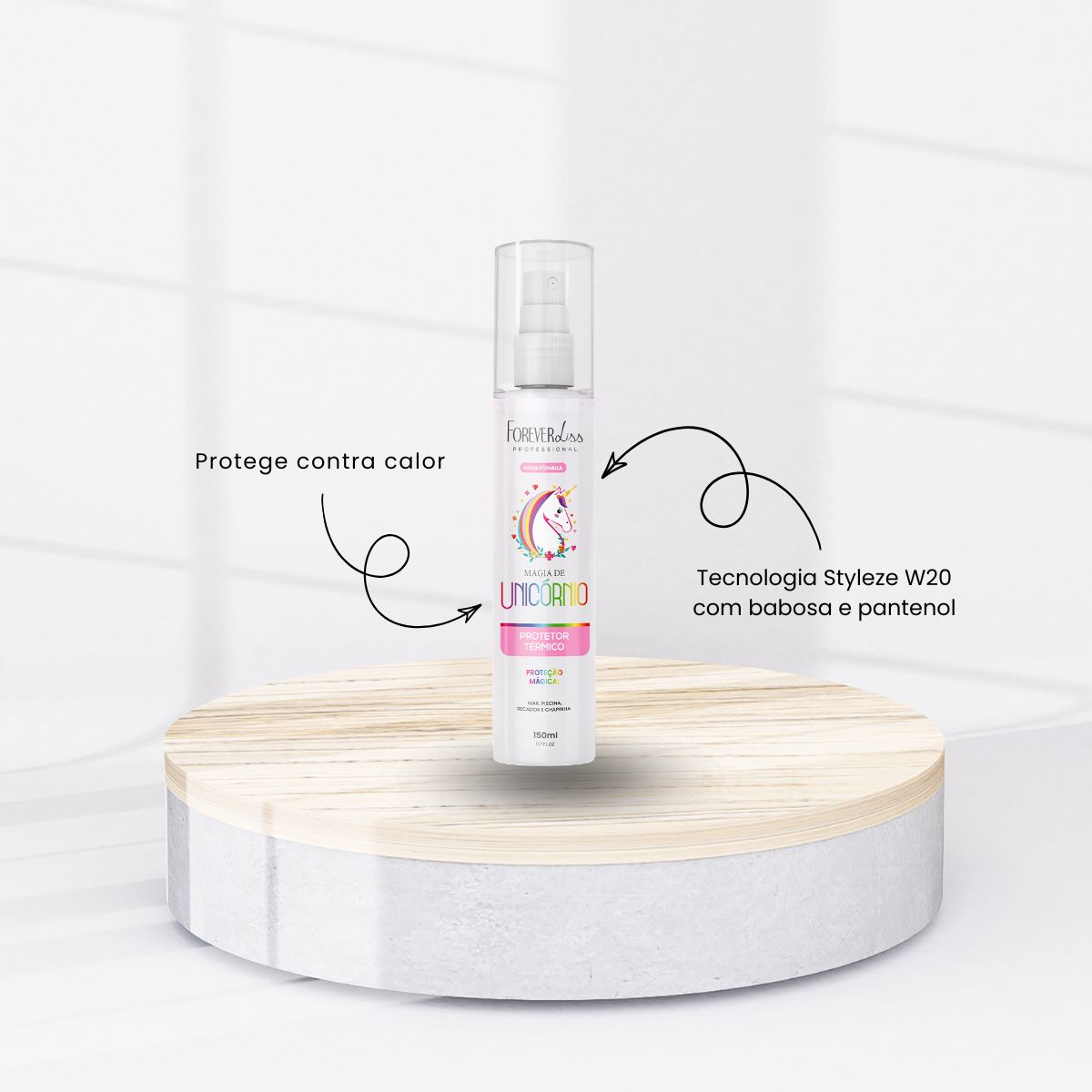 Protetor Térmico Forever Liss Magia de Unicórnio 150 g
