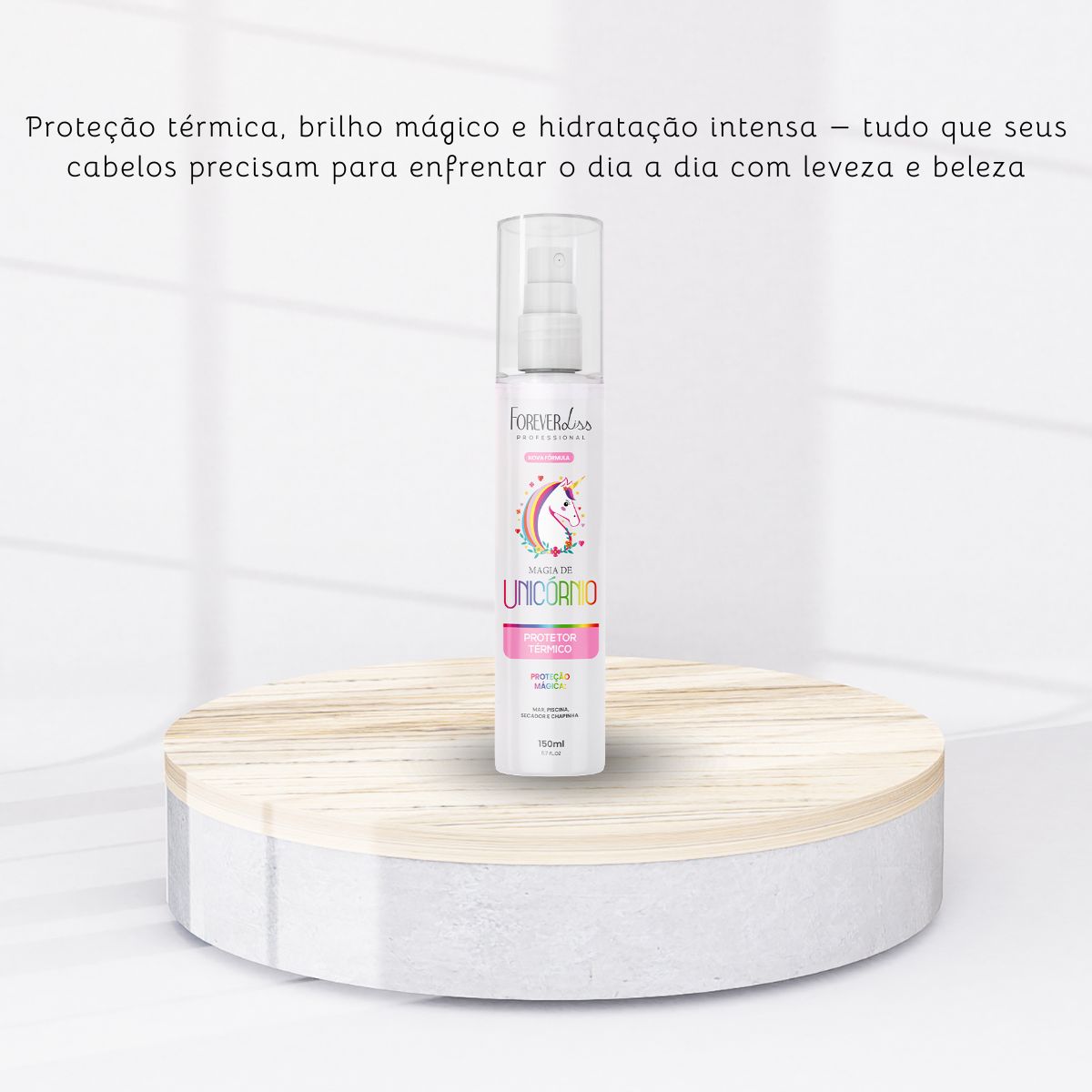 Protetor Térmico Forever Liss Magia de Unicórnio 150 g